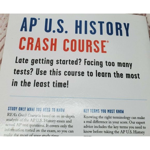 AP U.S. History Crash Course The Test Prep AP Teachers Adult Learning - Picture 6 of 8